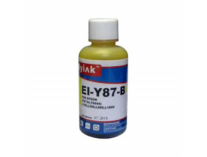 Чернила для EPSON (T6734) L100/L200/ L655/ L800/ L1800 (100мл, yellow) EI-Y87-B Gloria MyInk