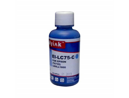 Чернила для EPSON (T6735) L800, L1800 (100мл, light cyan) EI-LC75-B Gloria MyInk