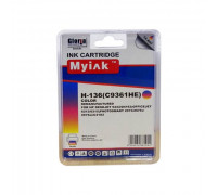 Картридж HP № 136 цветной MyInk восстановленный