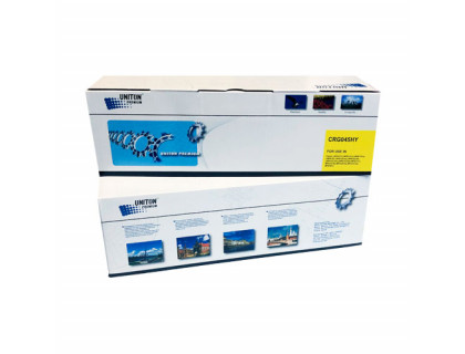 Картридж для CANON LBP-611/613/MF631/633 Cartridge 045H Y желт (2,2K) UNITON Premium