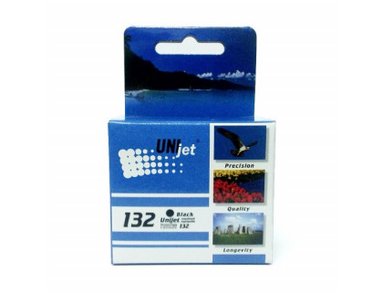 Картридж HP № 132 черный UNIJET 