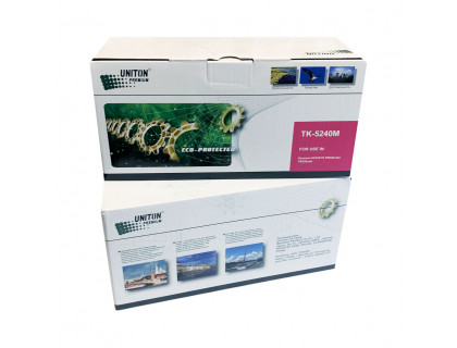 Тонер-картридж для (TK-5240M) KYOCERA ECOSYS P5026/M5526 (3K) кр UNITON Premium GREEN LINE (Eco Protected)