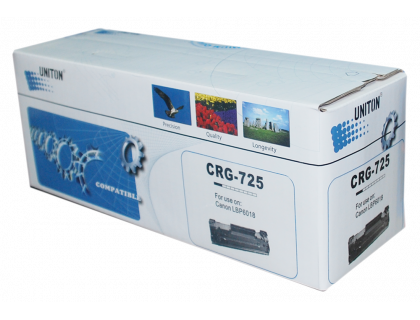 Картридж C-725 Canon Black (черный) (1600 копий) UNITON Premium