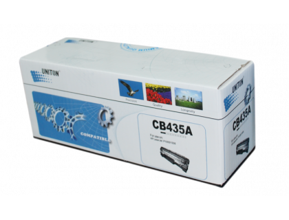 Картридж CB435A Hewlett Packard (HP) Black (черный) (1500 копий) UNITON Premium