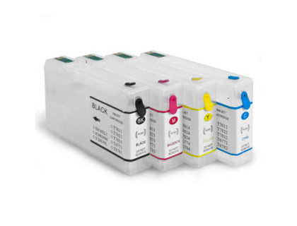 Перезаправляемые картриджи (ПЗК) для Epson WorkForce Pro WP-4015DN, WP-4515DN, WP-4025DW, WP-4525DNF, WP-4095DN, WP-4535DWF, WP-4595DNF, WP-4545DTWF IST