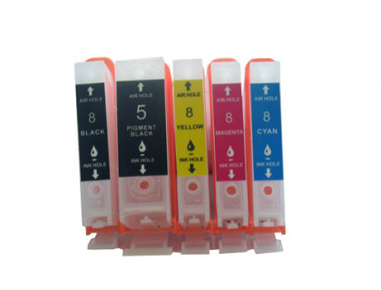 Перезаправляемые картриджи (ПЗК) для Canon PIXMA iP4200, iP4500, iP5200, iP4300, MP610, MP600, MP500, iP5300, MP800, MP810, MP530, MP830, MX850 IST