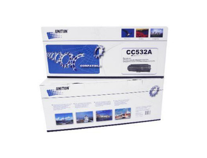 Картридж CC532A Hewlett Packard (HP) Yellow (желтый) (2800 копий) UNITON Premium