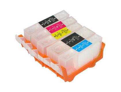 Перезаправляемые картриджи (ПЗК) для Canon PIXMA MG5340, MG5140, iP4940, iX6540, iP4840, MG5240, MX884, MX894, MX714 с чипами IST
