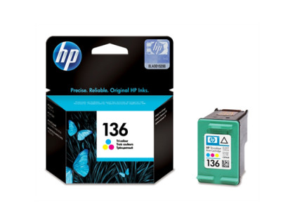 Картридж HP № 136 цветной UNIJET 