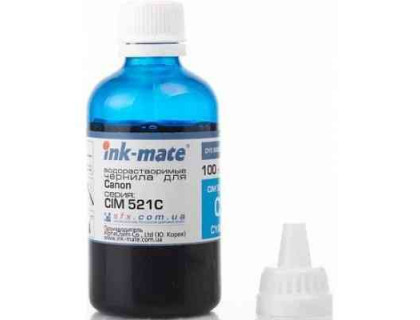 Чернила для CANON CLI-521C (70мл, cyan, Dye) CIM-521C Ink-Mate